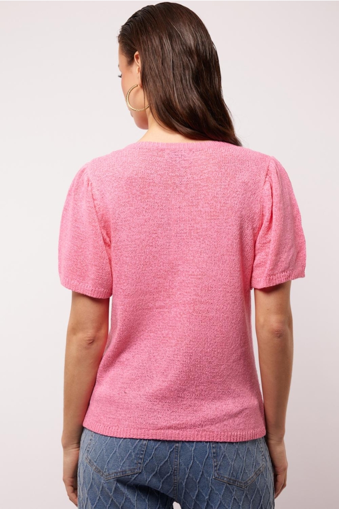 NIALA KNITTING TOP 25ZLF01 228 BLUSH ROSE